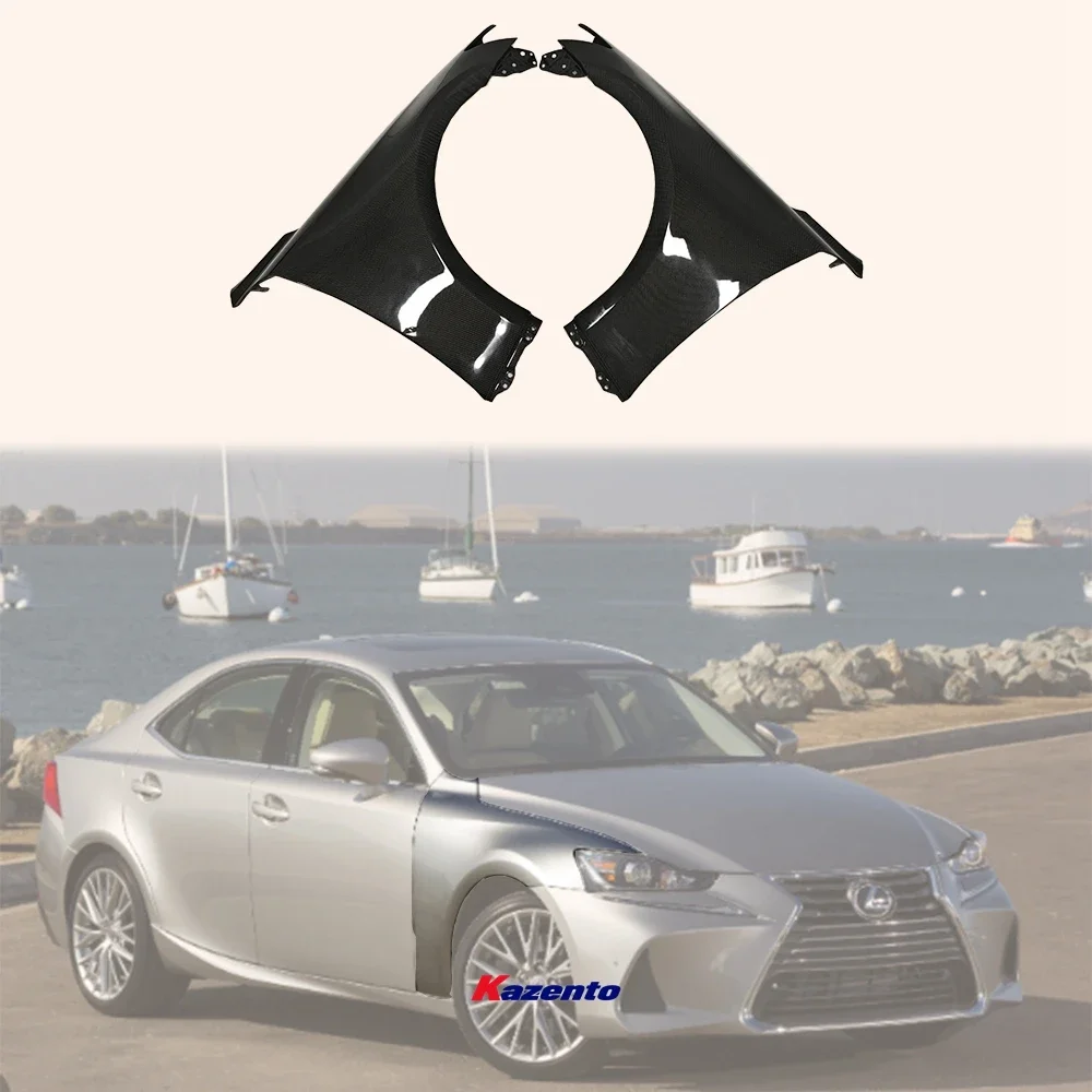 

For Lexus IS350 IS F Sport 2018-2020 Carbon OE Style Fiber Front Bumper Fender