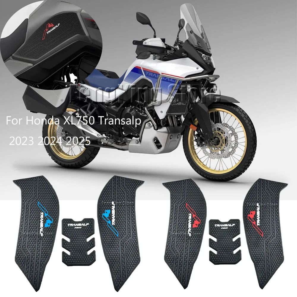 

motorcycle accessories, fuel tank pad, rubber adhesive side anti slip protection pad For Honda XL750 Transalp 2023 2024 2025