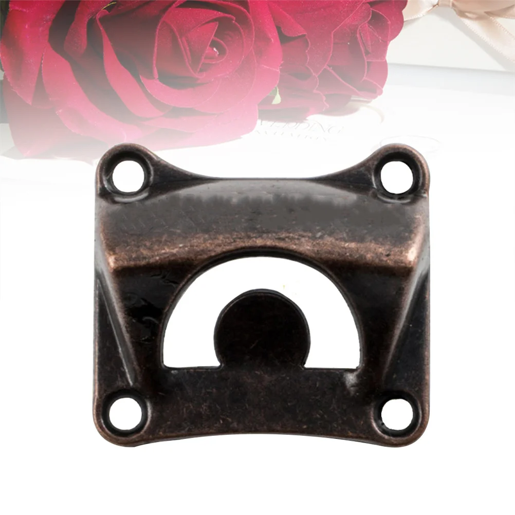 

10Pcs Wall Mounted Beer Opener Zinc Alloy Vintage Red Bronze Retro Bottle Opener Bar Kitchen Party Home Decor Drinking