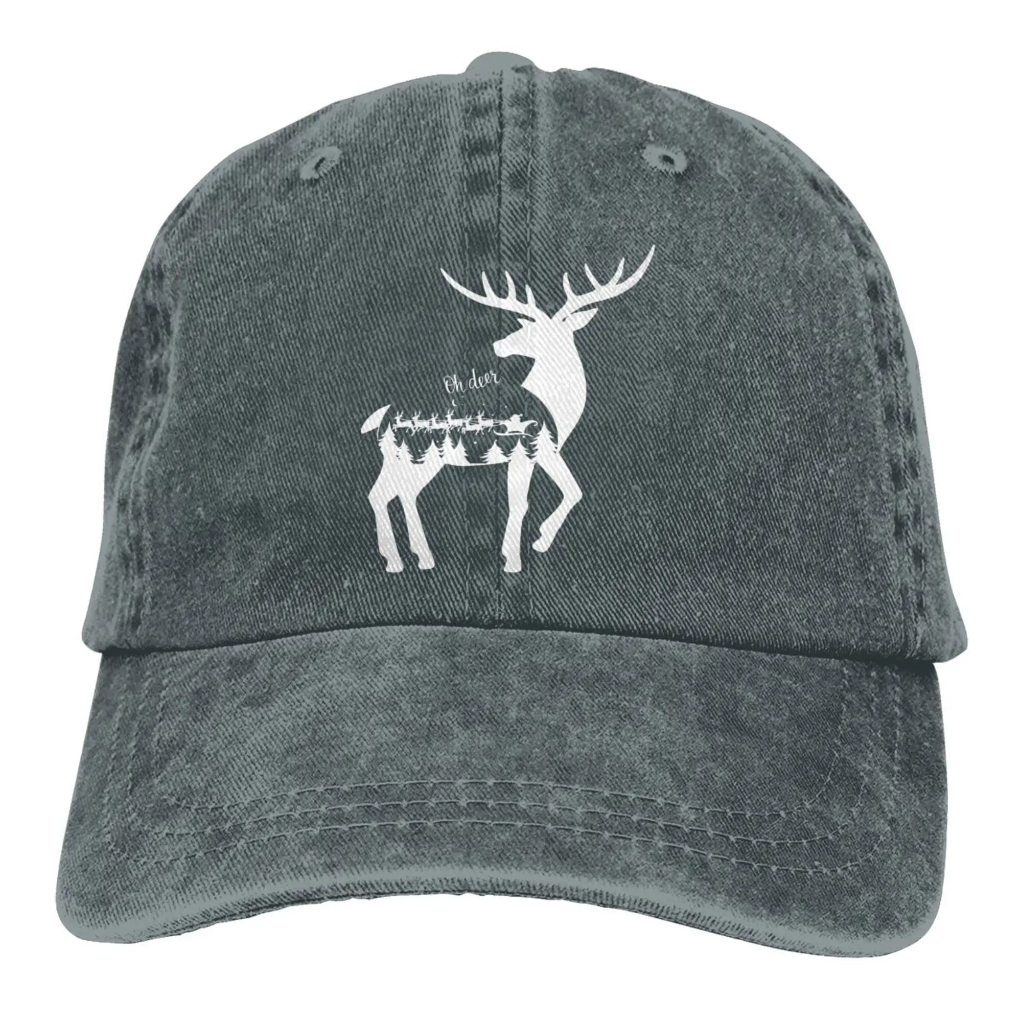 

Baseball Hat Deer Cotton Adjustable Dad Cap Unisex Adult Vintage Trucker Hats For Women Men Outdoor Sport Climbing Hat