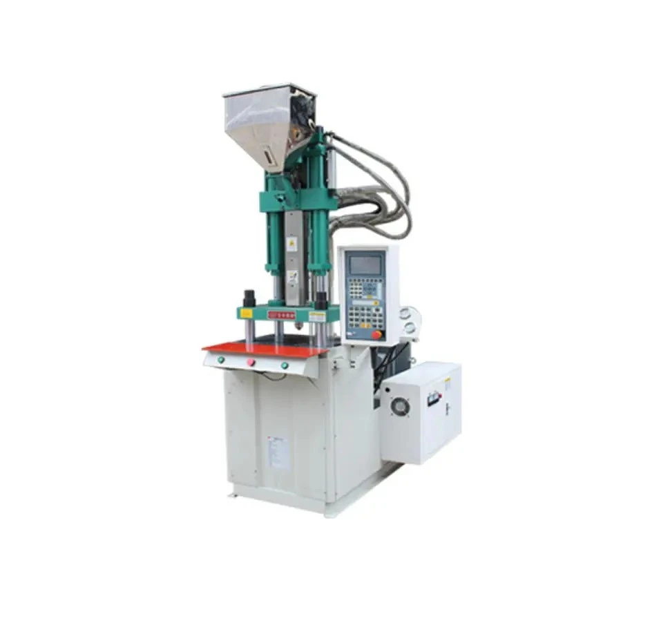 Vertical Injection Molding Machine, Power Plug Small Wire Plastic Products Machinery Equipment Injection Molding