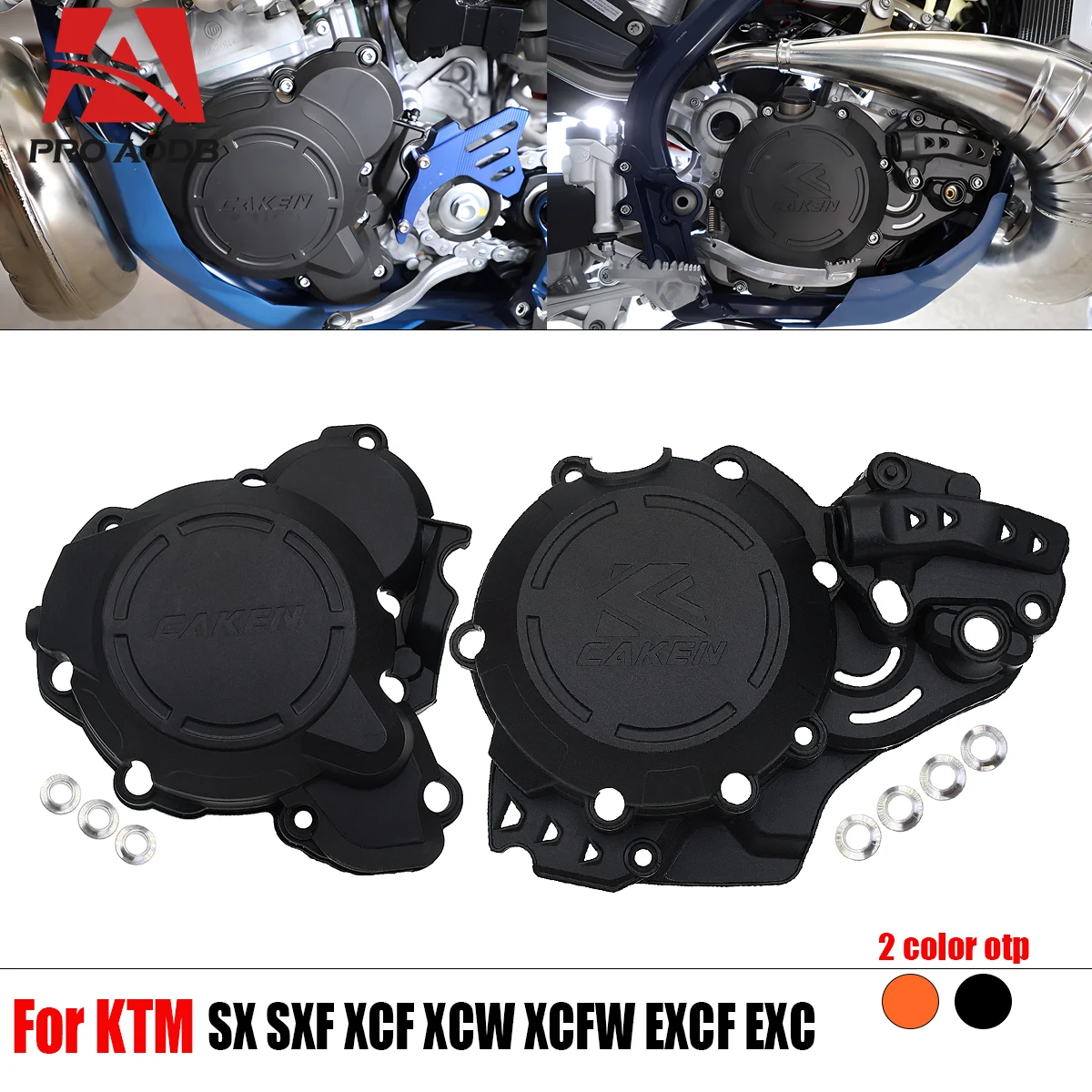 Clutch-Specific Protector and Ignition Guard Cover For KTM EXC SX XC XC-W TPI For Gas Gas EC EX MC 250 300i 2017-2023 etc