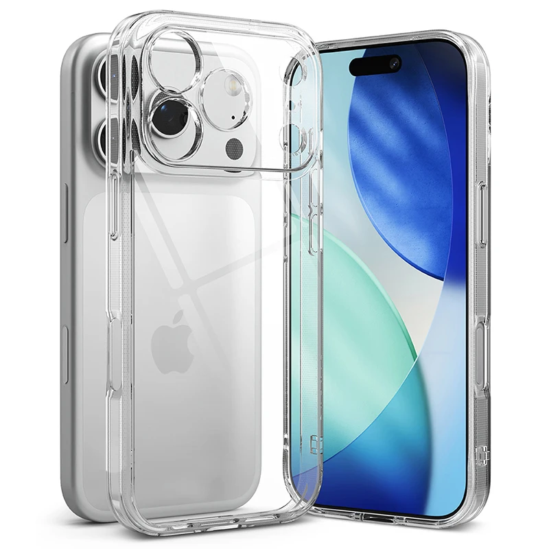 Ultradünne, klare Silikon-Handyhülle für iPhone 17, 16, 15, 14, 13, 12, 11 Pro Max Plus Mini 17 Air XR XS Max 7, transparente Rückseite