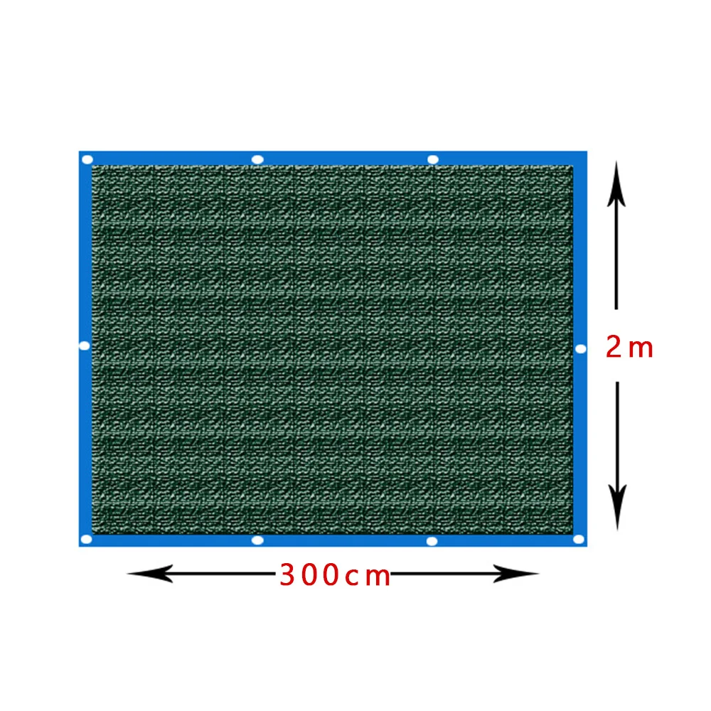 2020 Hot Shade Net Outdoor for sail Sun Shelter PE Patio Plants 3 Pin Awning Shade Balcony Environmentally  2020