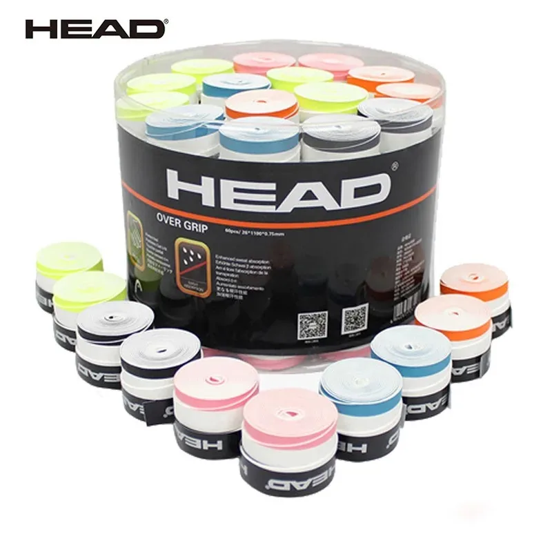 Anti Slip Head Overgrip Tennis Zweetband Grip Racket Padel Accessoires Schokdemper Raquete De Tennis Badminton Training