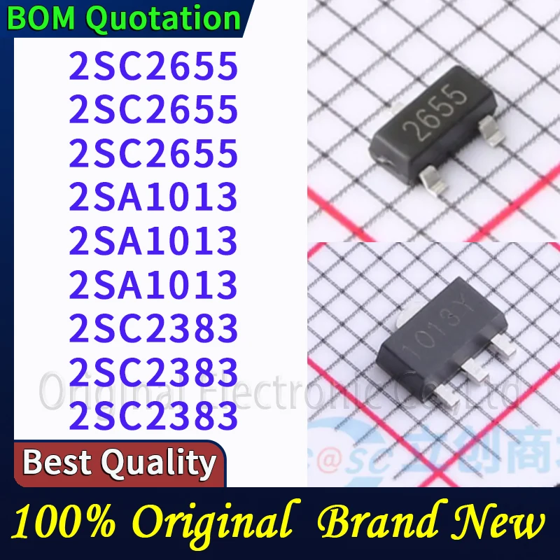

20 шт./лот 2SC2655 2SC2655 2SC2655 2SA1013 2SA1013 2SA1013 2SC2383 2SC2383 2SC2383 В наличии Оригинальные высококачественные компоненты