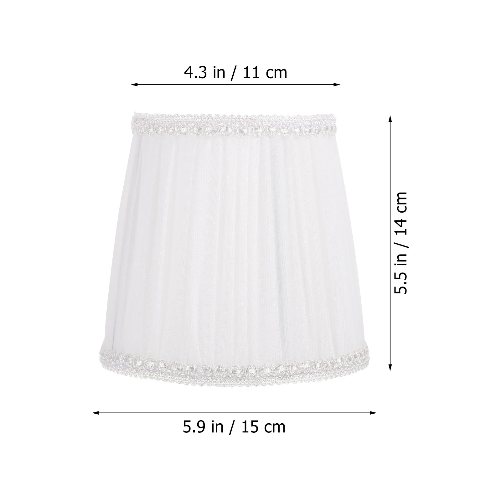 E14 Cloth Lamp Shades Handmade Fabric Lamp Cover For Living Room Dining Room Decoration Light Diffuser