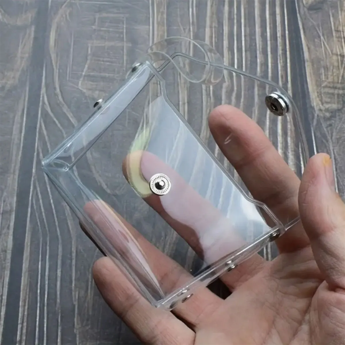 كيس كابل بيانات قناع شفاف من بولي كلوريد الفينيل ، أدوات العناية بالبشرة ، تخزين فرشاة المكياج ، محفظة العملات المعدنية ، حقيبة القلم ، عبوة واحدة #5