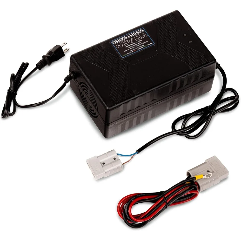 

Зарядное устройство 48 В, 8 А для литиевой батареи глубокого цикла — совместимое зарядное устройство LiFePO4 — 1 зарядное устройство