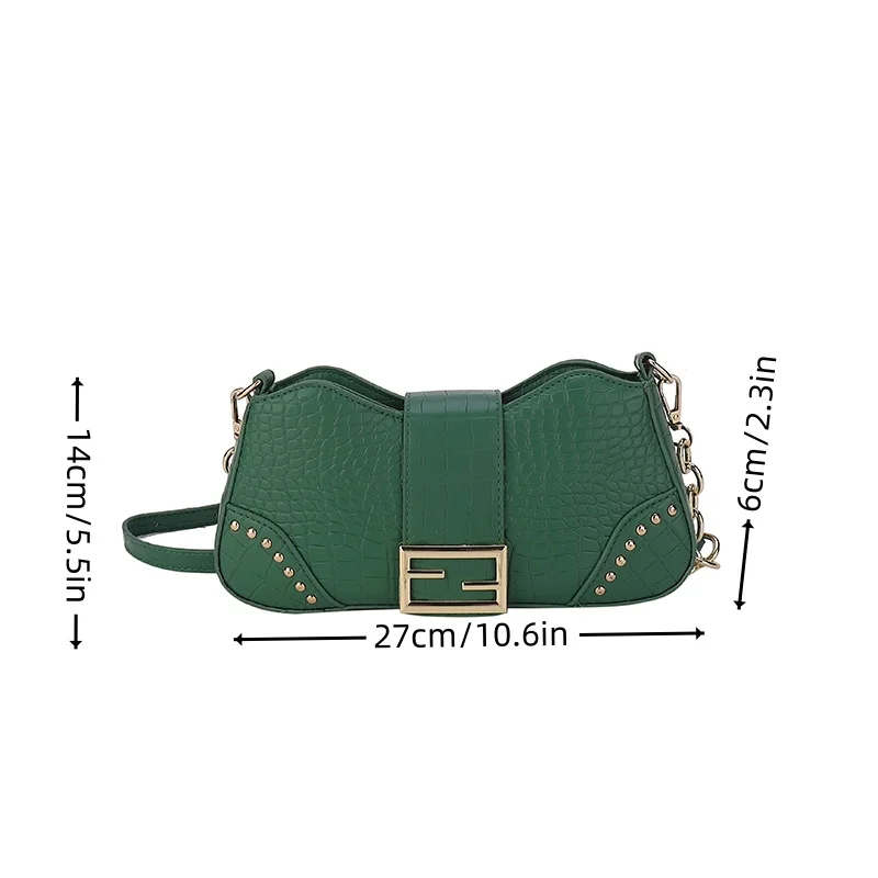 Pu Shoulder Bag, This Year\'s Popular New Small Square Bag, Versatile Commuting Armpit Bag, Fashionable And Trendy Crossbody Bag