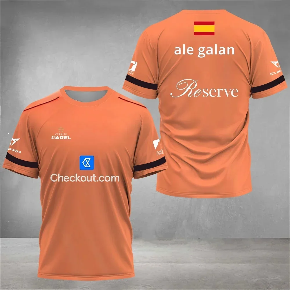 2026 Cool Padel Atmungsaktives Kurzarm-Fitness-T-Shirt für Herren und Damen – Sommerliches, schnell trocknendes O-Neck-Street-T-Shirt – Neues Padel-Sport-Oberteil für Erwachsene – Detail 3
