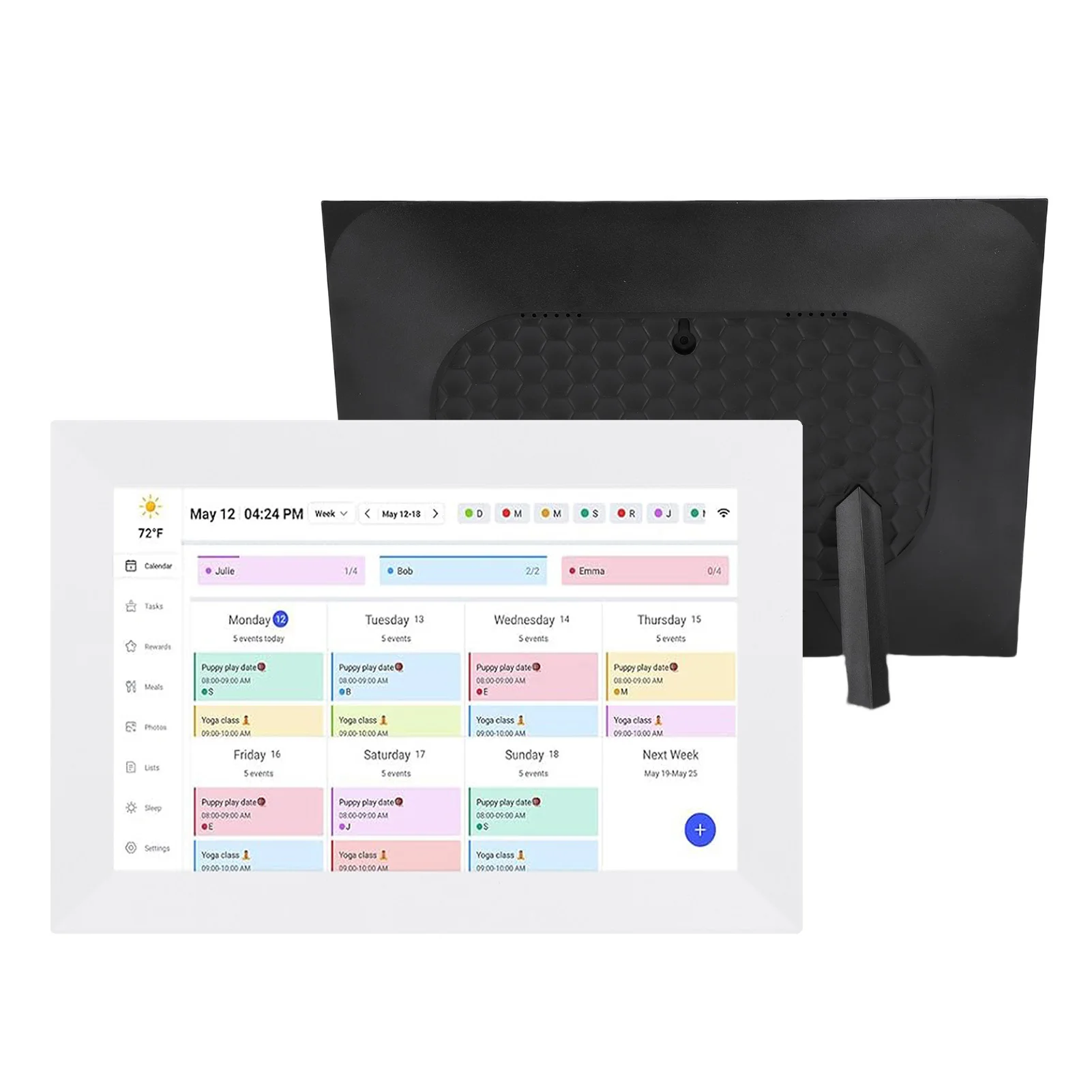 

10,1-дюймовый умный электронный календарь, домашний интерактивный умный сенсорный экран, Wi-Fi, семейный цифровой календарь, таблица работы, настенный планировщик