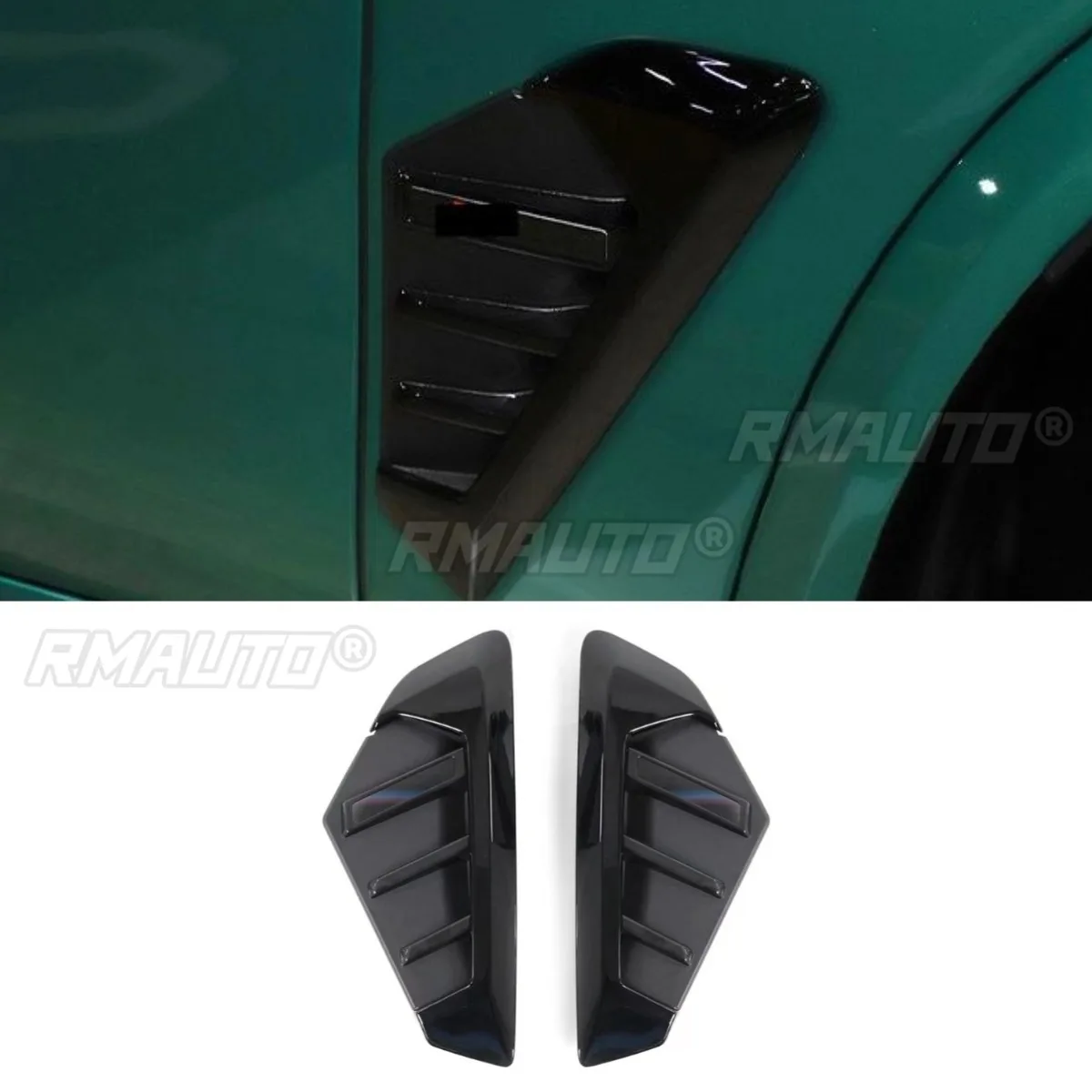 

Car Side Bumper Air Intake Vent Splitter Accessories For BMW X5 G05 2023+ Rear Bumper Splitter Cover Air Vent Trim Body Kit