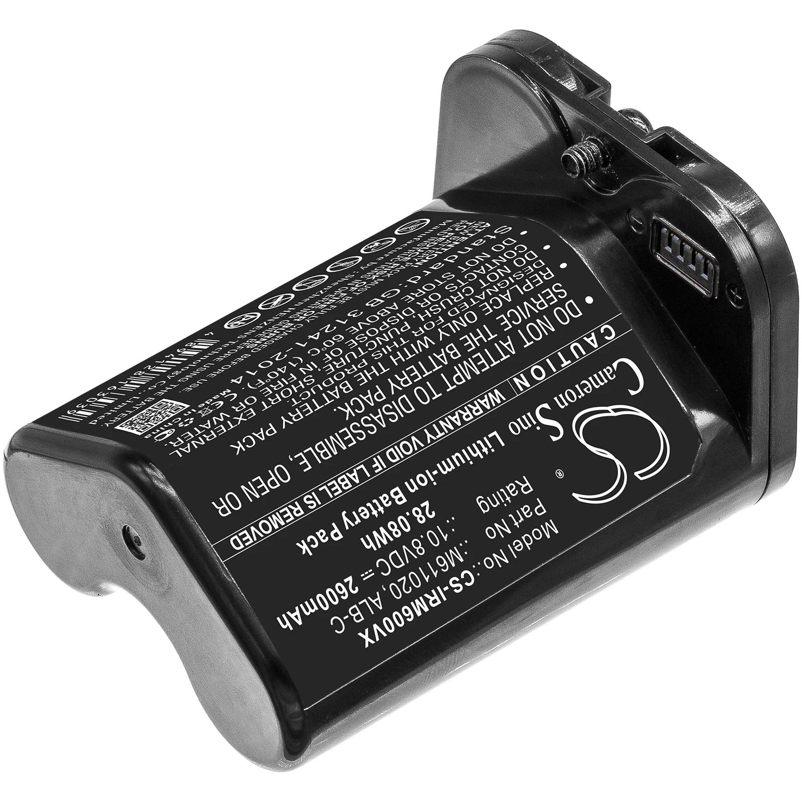 Cameron Sino 2600mAh battery ALB-C M611020 ABL-C for iRobot Braava Jet M6,M611020 M612880 M612680 M614480