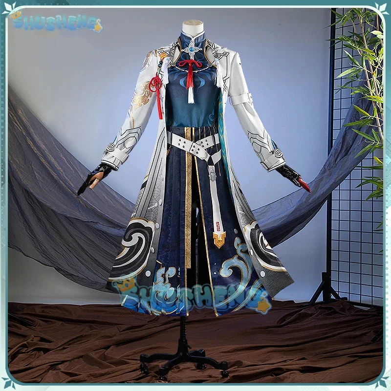Shusheng Honkai: Star Rail Feixiao Game Suit Gorgeous Uniform Cosplay Costume Halloween Party Role Play Outfit Women Any Size
