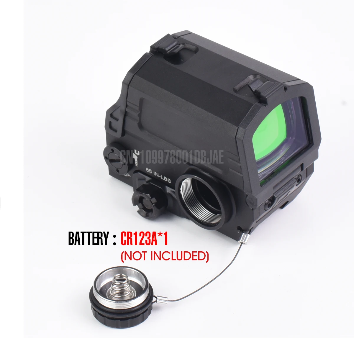 Tactische R-8T Holografische Red Dot Sight Circle Reticle Optische Reflex High-definition 3x Vergrootglas Gecombineerde Scope - afbeelding 2