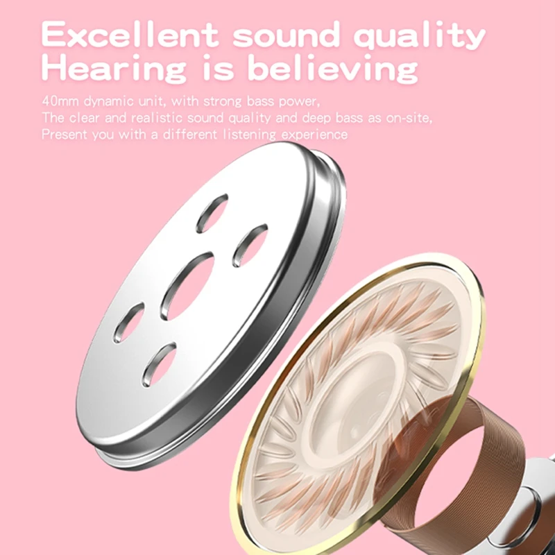 Cute Cat Ear Bluetooth Headphone Kid Girl Music Wireless Helmet TF Card Gaming Earphone With Mic Phone Headset