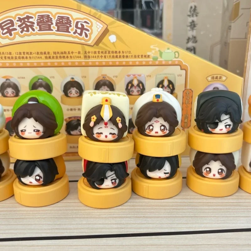 

Постельное белье Heaven Official'S Blessing Blind Box Xie Lian Hua Cheng и складная загадочная коробка-сюрприз, минимальная фигурка, сумки для догадок, подарок