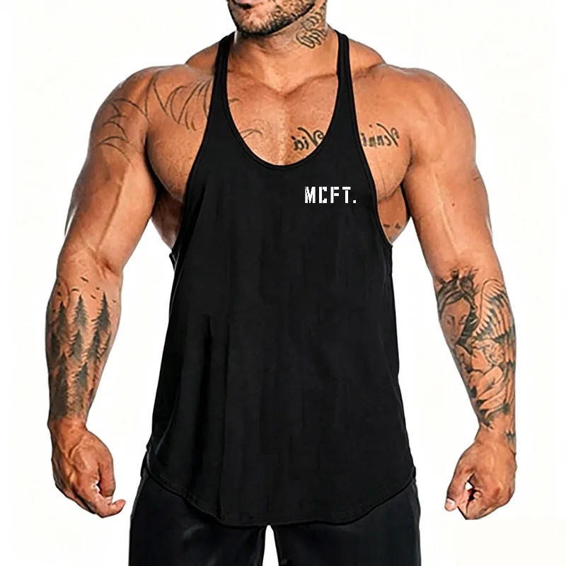 Men's Beach Quick Dry Running Vests Racerback Sleeveless Workout Tank Top Breathable Athletic Gym Shirt For Fitness Training