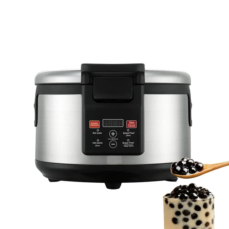 Milk Tea Shop Automatic Pearl Cooking Machine 16L Large Capacity Pearl Pot Automatic Boba Cooking Machine