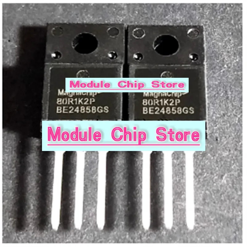 5pcs 80R1K2P MMF80R1K2PTH 4.5A/850V TO-220F Field effect transistor loose new spot