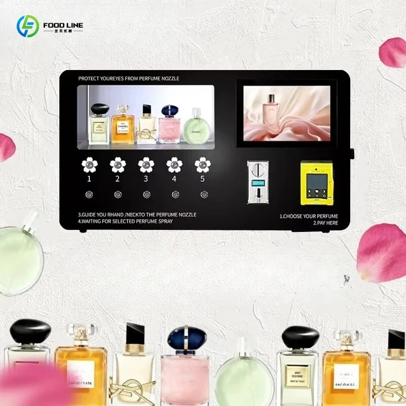 Perfume Vending Machine Compact Wall Unit Smart Aroma Spray Commercial for Mall Restroom Wholesaled