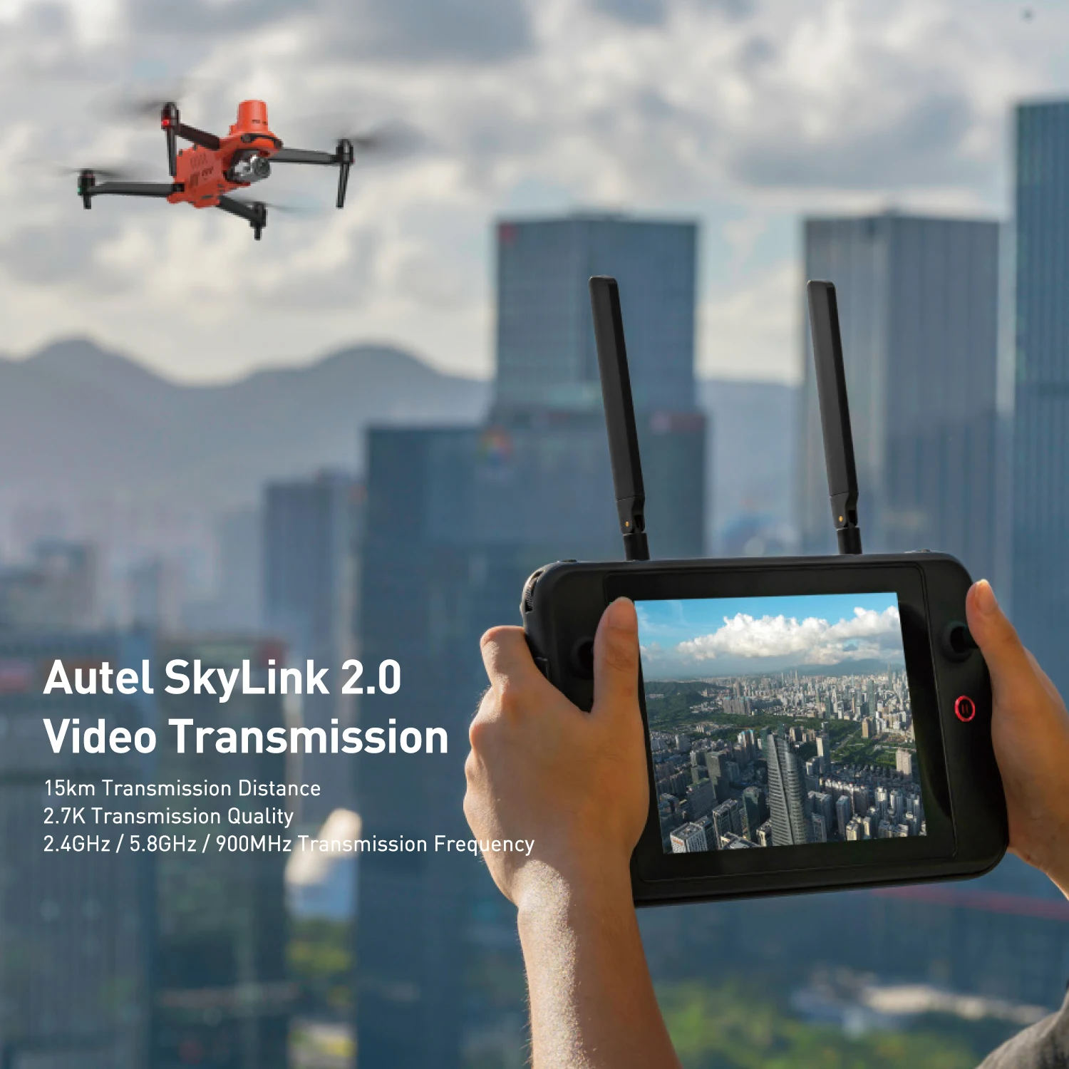 طائرة بدون طيار Autel Robotics EVO II Pro RTK V3 بدون طيار حزمة متينة 20 ميجابكسل صور و6K/30 إطارًا في الثانية طائرة بدون طيار للمسح والرسم الاحترافي في المخزون