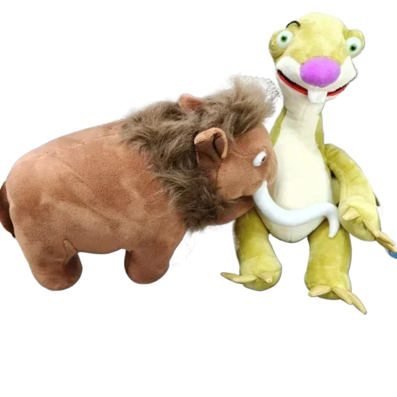 

Мамонтная сабля зубчатый тигр белка ленивец плюшевая кукла подушка хлопковая игрушка ледяной век животное мультфильм детский подарок на день рождения и Рождество