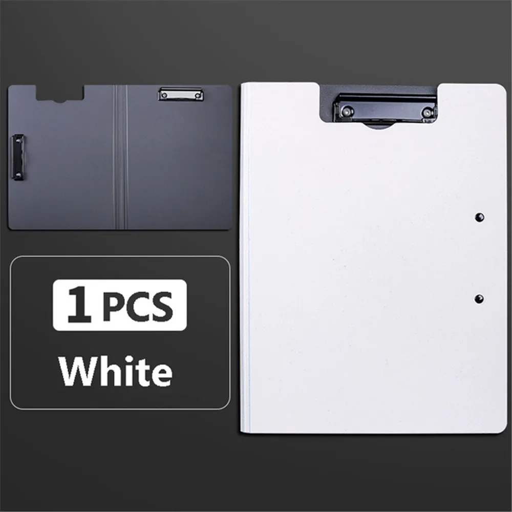 1Pcs A4 File Folder Clipboard Writing Pad Memo Clip Board Document Test Paper Organizer Student Office School Accessories