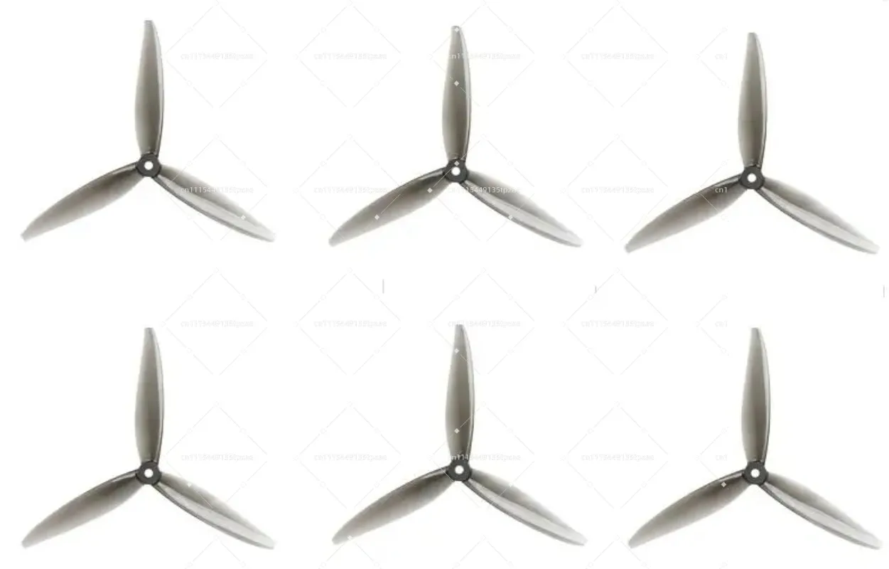 10 Pairs 7 Inch 3-Blade Propeller T7056C 7057 High Efficiency Long Range Prop Accessory For 7 Inch RC Racing Model Frame