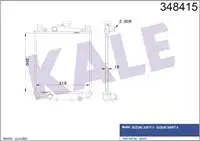 Store code: 348415 internal engine water radiator for SUBARU JUSTY II SUZUKI SWIFT II SUZUKI SWIFT II (manual gear) [16mm]