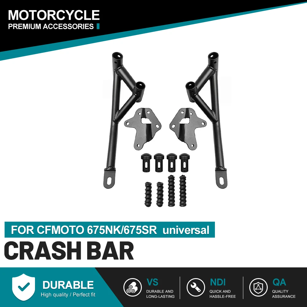 Heavy Duty Engine Guard Crash Bars Bumper Frame Protection For Spring Breeze 675NK 675SR Anti-drop Motorbike Engine Crash Bar