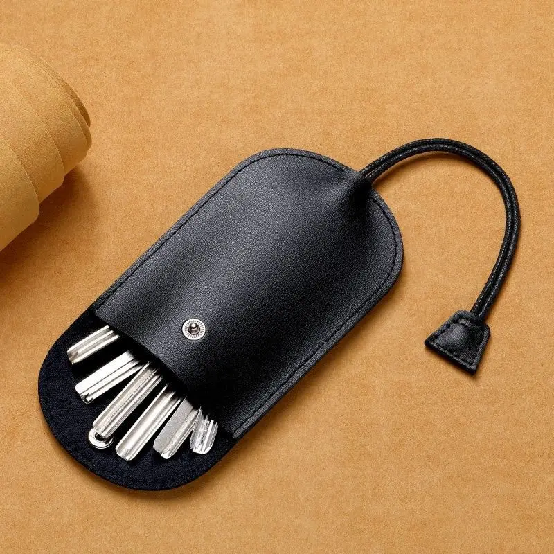Multifunctional Pull-out Key Pouch, Mini Compact Large Capacity, Protective Case for Home & Car Keys