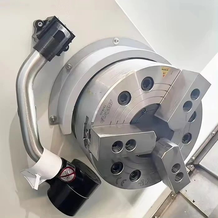 Airow  System Equipped CT5 Horizontal Slant Bed Twin Spindle Turning Center 220V Medium Duty Lathe Machine