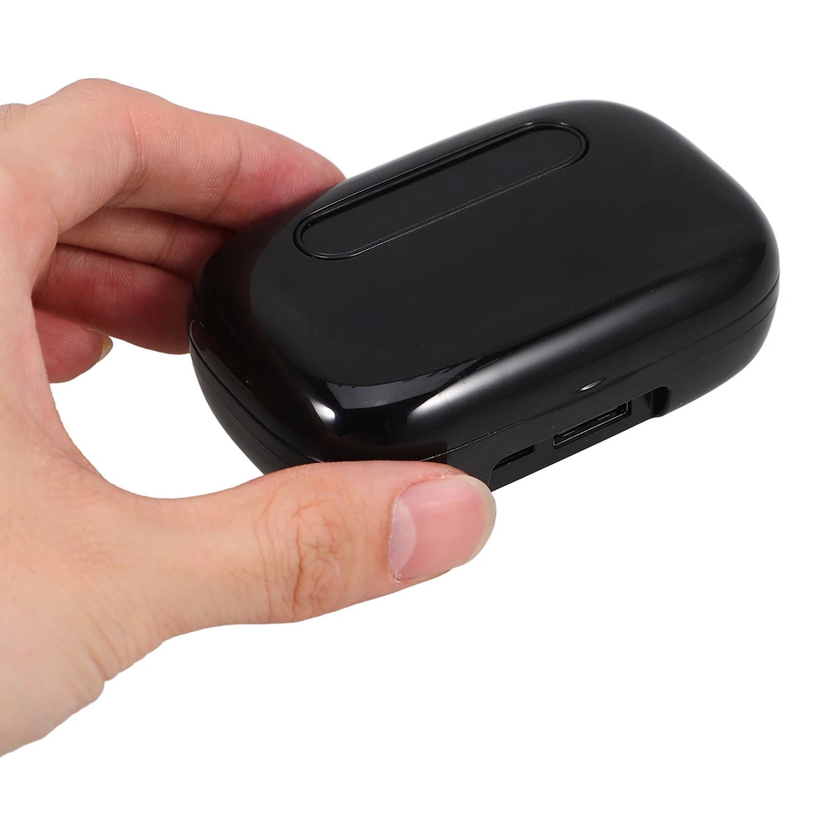 

Wireless Earphone Stereo Ear Phones Digital Display Headset Black IPX7 Waterproof 6mm Speaker Noise Reduction Sport