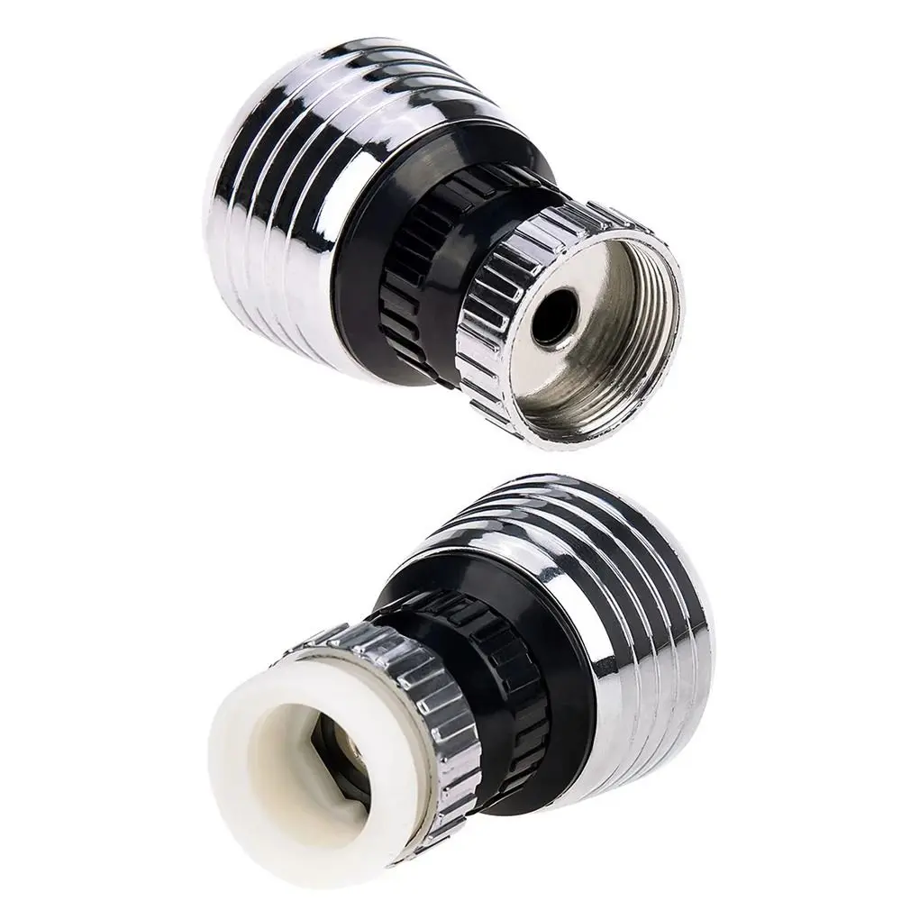 1Set Booster Nozzle Extender 360 Degree Faucet Water Saver Anti Splash Head Rotating Bubbler Dual Mode Universal Filter Nozzle