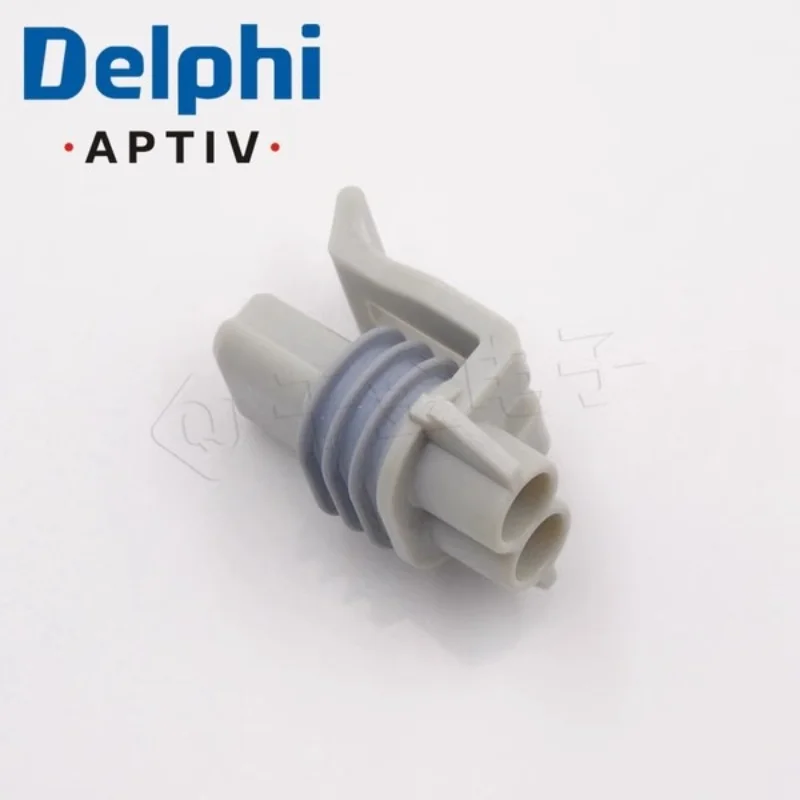 20PCS Original genuine FOR DELPHI 12052644 2 Way Light Gray Metri-Pack 150 Sealed Female Connector Assembly Max Current 14 amps