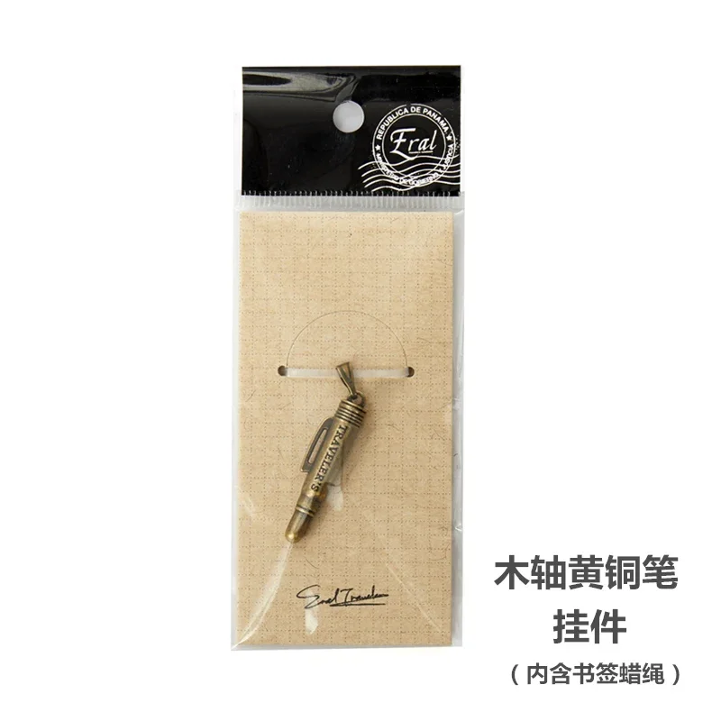 Vintage Japanese Travelers Notebook Pendant Metal Bookmarks Planner Decorative Accessories for Midori Journals School Stationery