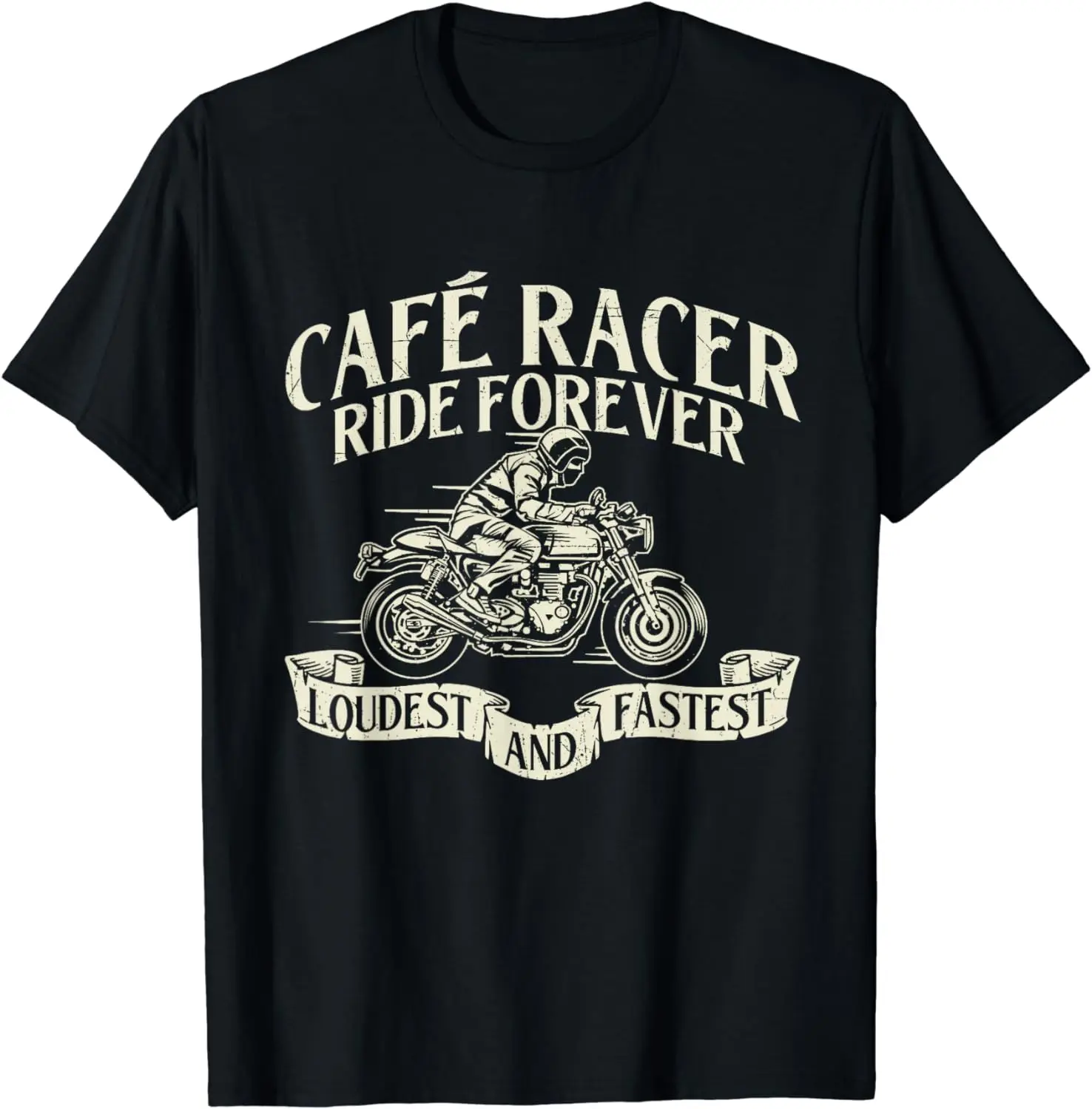 

Футболка Caferacer Ride Forever для езды на мотоцикле