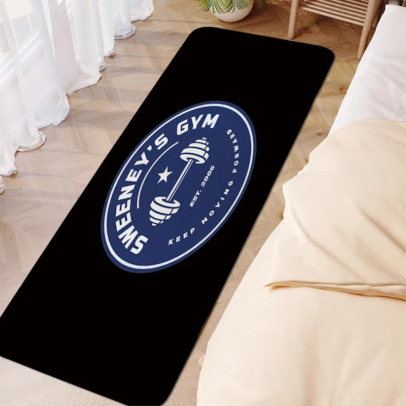 Bath Mat GYM Treadmill Bedroom Carpet for Home Entrance Rug Aesthetic Modern Home Decoration Floor Mats Kitchen Rug for Bedroom