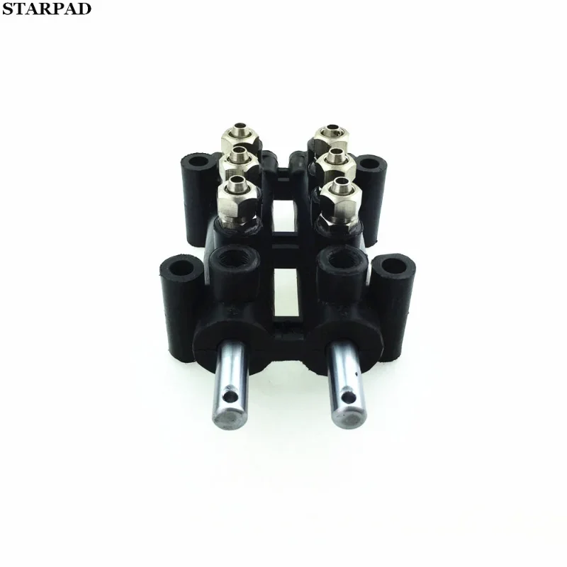 1pcs Car Disassembly Machine Hanging Foot Valve Double Row Air Valve Control Switch Five-Way Valve Replace Car Repair Shop