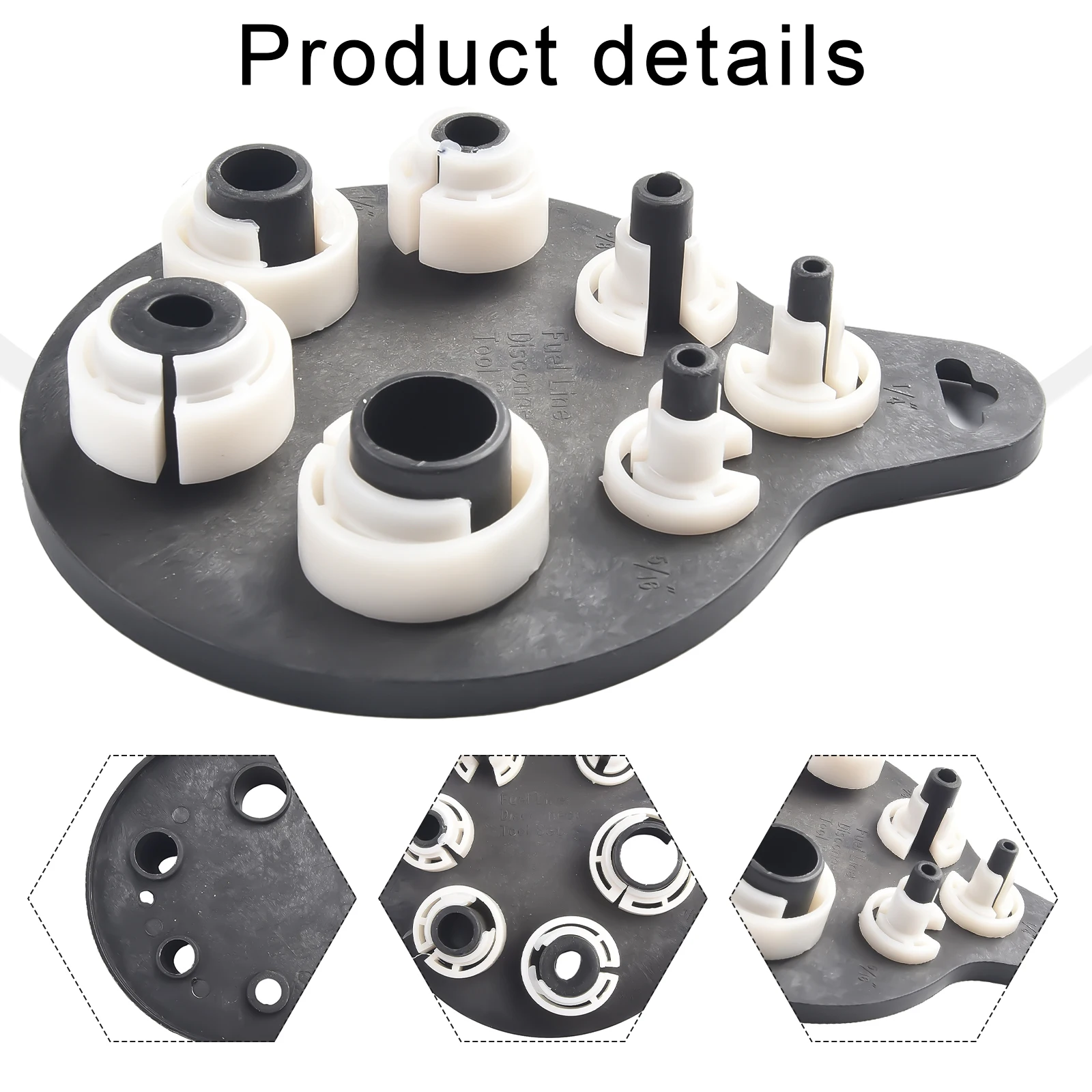 

Fuel Line Disconnect Premium Grade 7pc Oil Fuel Line Pipe Tool Set for Quick Connector Removal and Easy Line Disconnection