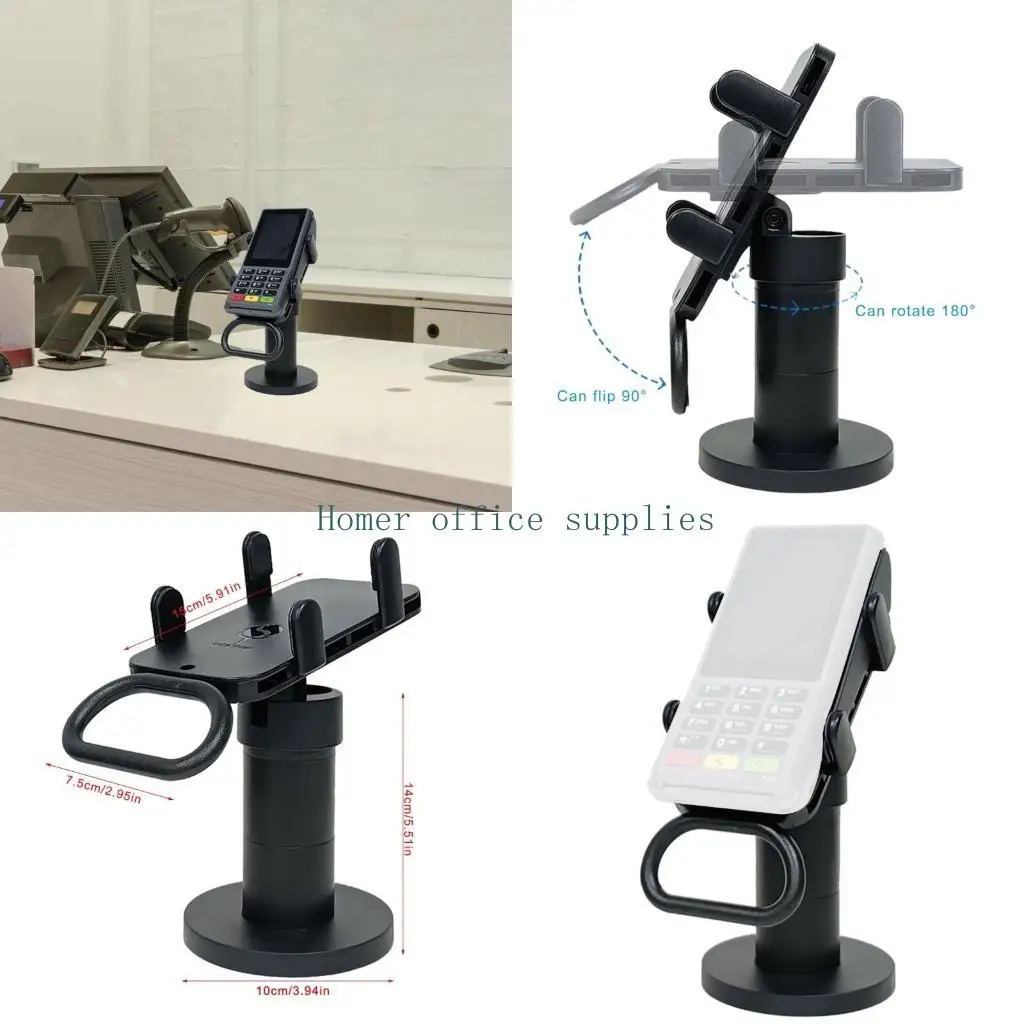 

K43B Офисный держатель POS-дисплея Универсальная подставка для терминала для кредитных карт Регулируемый держатель