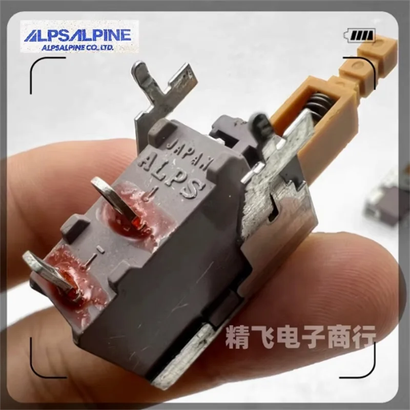5 PCS Japan ALPS Alps TV-5-SDL1P-D power switch 2-pin 5A/80A250V~Press to switch