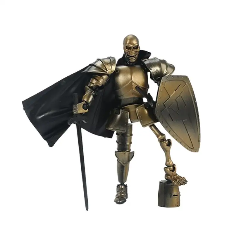 Articulated Skeleton Figure Cool Design Movable Articulated Toys Figurine Model Desktop Decoration For Bedroom Living Room Study