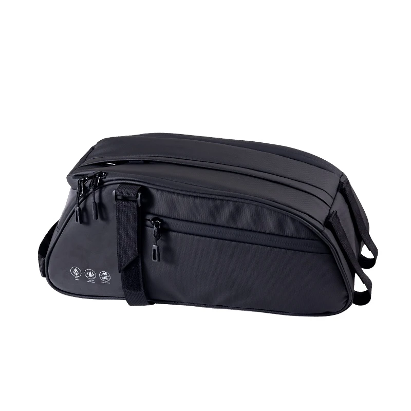 OFFBONDAGE Saddlebag Multifunctional Rack Bag Top Tube Bag Reflective Waterproof Handheld Large Capacity Adjustable Bicycle Bag