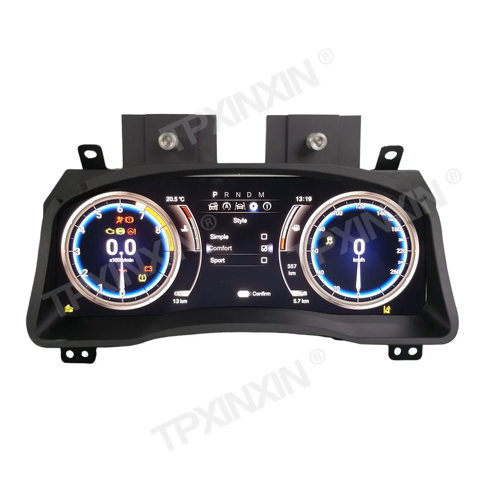 Car LCD Digital Cluster For Lexus GX470 2003-2009 Virtual Cockpit Speed Meter Car Dashboard Head Unit Display Car Accessories