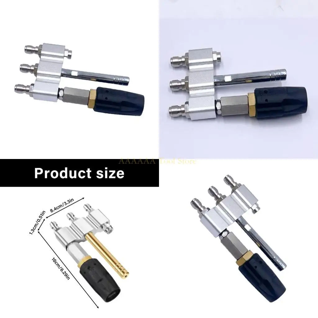 

A2BE Twist Nozzle For Pressure Washer Downstream Wash Nozzle with 1/4inch Quick
