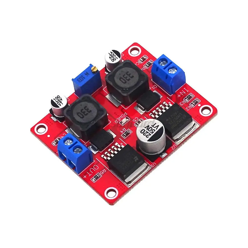 DC-DC Adjustable Step-Up and step-down Power Supply Module boost and buck voltage converter LED LM2596&LM2577 LM2577S 