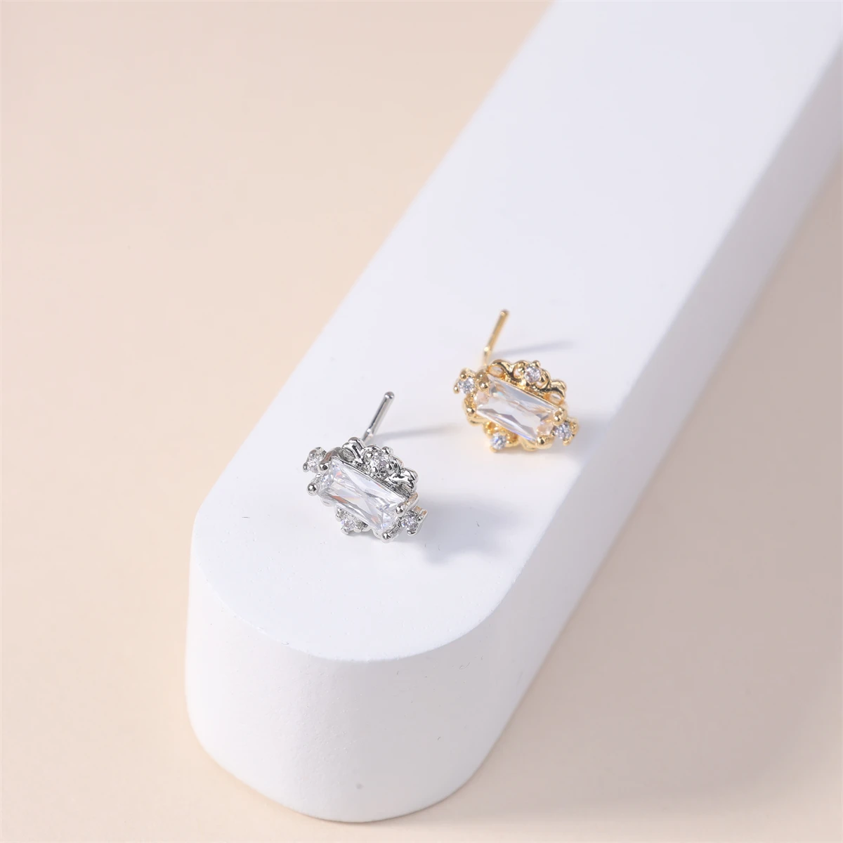 20G L Shaped Nose Studs Gold Silver Color Nose Piercing for Women Girl Nostril Jewelry